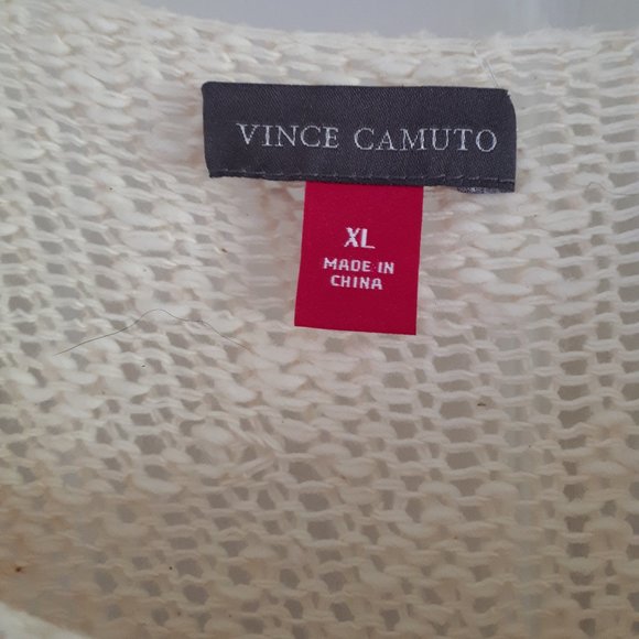 Sweater by Vince Camuto - Oasis Bloom/Sand Drift - Size XL - Picture 3 of 8